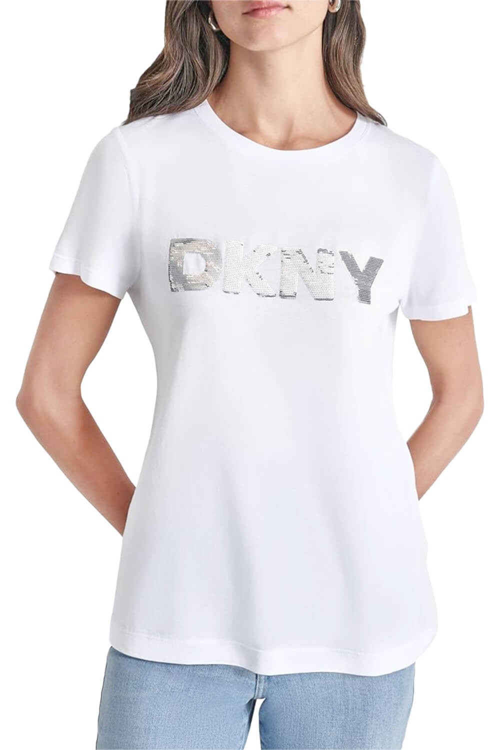 ΛΕΥΚΟ T-SHIFT DKNY